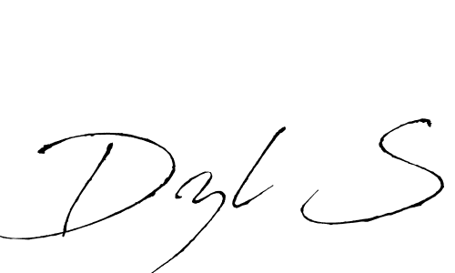 if you are searching for the best signature style for your name Dzl S. so please give up your signature search. here we have designed multiple signature styles  using Antro_Vectra. Dzl S signature style 6 images and pictures png