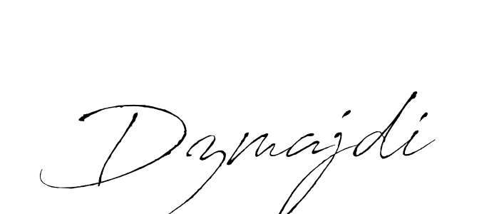 Make a beautiful signature design for name Dzmajdi. With this signature (Antro_Vectra) style, you can create a handwritten signature for free. Dzmajdi signature style 6 images and pictures png