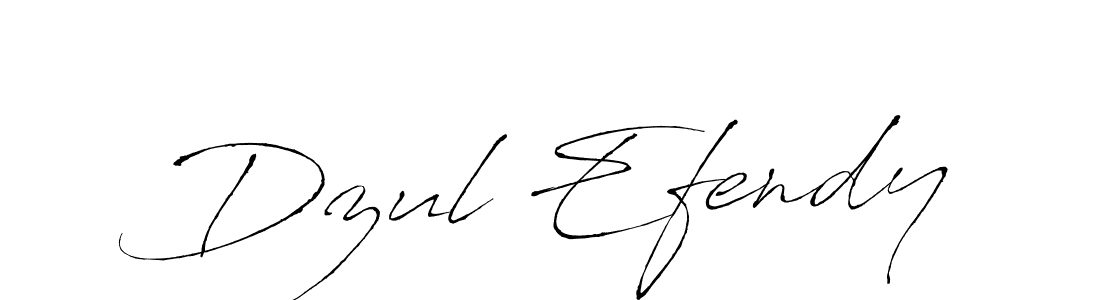 How to make Dzul Efendy signature? Antro_Vectra is a professional autograph style. Create handwritten signature for Dzul Efendy name. Dzul Efendy signature style 6 images and pictures png