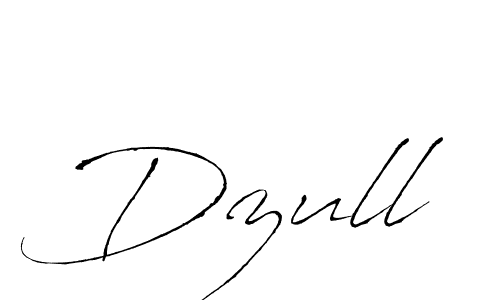 Make a beautiful signature design for name Dzull. With this signature (Antro_Vectra) style, you can create a handwritten signature for free. Dzull signature style 6 images and pictures png