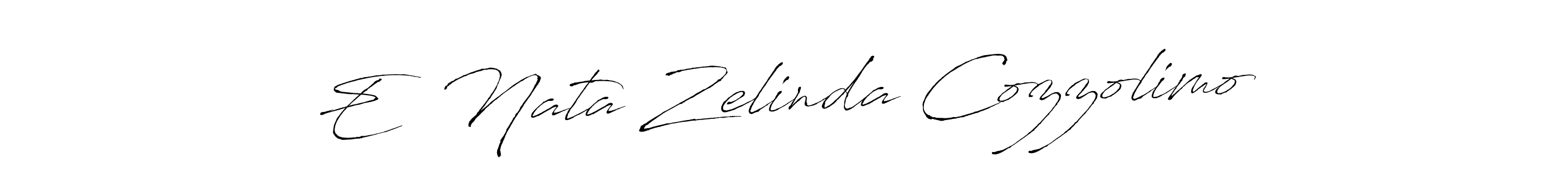 How to make E’ Nata Zelinda Cozzolimo signature? Antro_Vectra is a professional autograph style. Create handwritten signature for E’ Nata Zelinda Cozzolimo name. E’ Nata Zelinda Cozzolimo signature style 6 images and pictures png