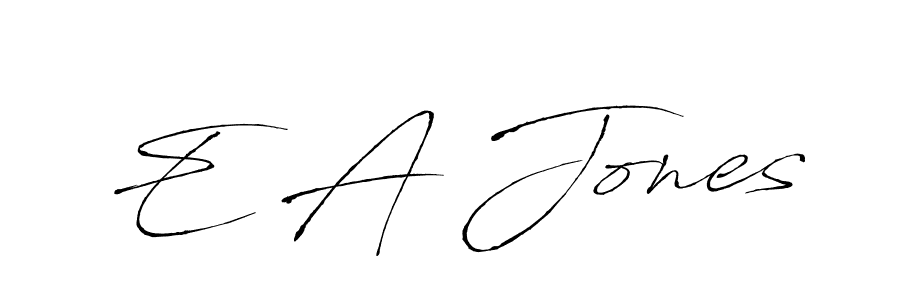 It looks lik you need a new signature style for name E A Jones. Design unique handwritten (Antro_Vectra) signature with our free signature maker in just a few clicks. E A Jones signature style 6 images and pictures png