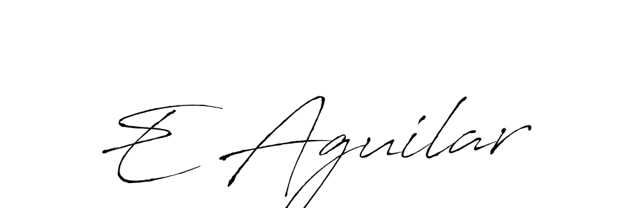 Best and Professional Signature Style for E Aguilar. Antro_Vectra Best Signature Style Collection. E Aguilar signature style 6 images and pictures png