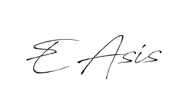E Asis stylish signature style. Best Handwritten Sign (Antro_Vectra) for my name. Handwritten Signature Collection Ideas for my name E Asis. E Asis signature style 6 images and pictures png