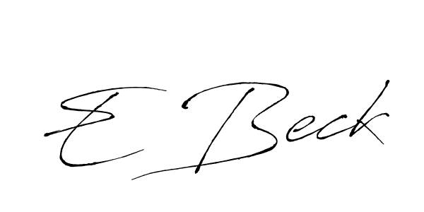 Here are the top 10 professional signature styles for the name E Beck. These are the best autograph styles you can use for your name. E Beck signature style 6 images and pictures png