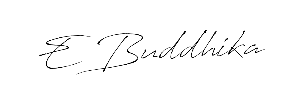 if you are searching for the best signature style for your name E Buddhika. so please give up your signature search. here we have designed multiple signature styles  using Antro_Vectra. E Buddhika signature style 6 images and pictures png