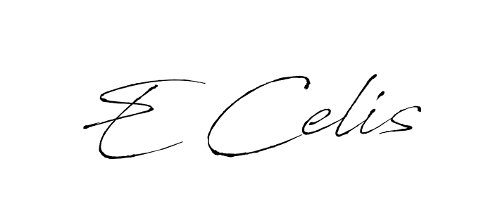 How to Draw E Celis signature style? Antro_Vectra is a latest design signature styles for name E Celis. E Celis signature style 6 images and pictures png