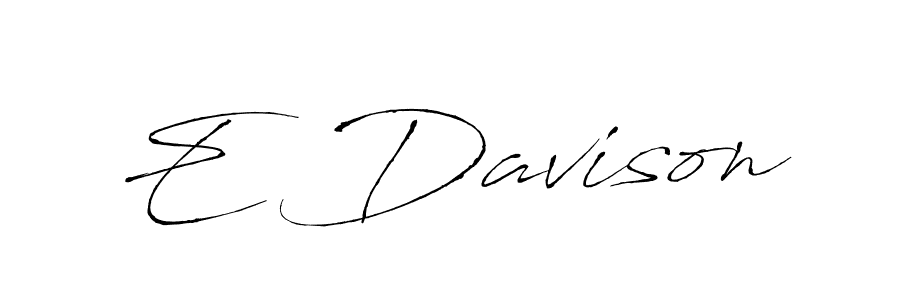 See photos of E Davison official signature by Spectra . Check more albums & portfolios. Read reviews & check more about Antro_Vectra font. E Davison signature style 6 images and pictures png