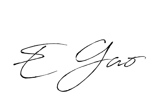 Make a beautiful signature design for name E Gao. Use this online signature maker to create a handwritten signature for free. E Gao signature style 6 images and pictures png