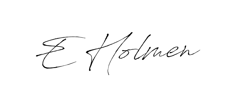 Make a short E Holmen signature style. Manage your documents anywhere anytime using Antro_Vectra. Create and add eSignatures, submit forms, share and send files easily. E Holmen signature style 6 images and pictures png