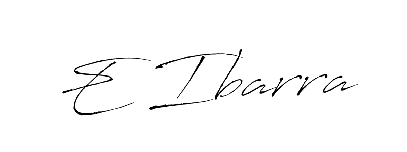 Also You can easily find your signature by using the search form. We will create E Ibarra name handwritten signature images for you free of cost using Antro_Vectra sign style. E Ibarra signature style 6 images and pictures png