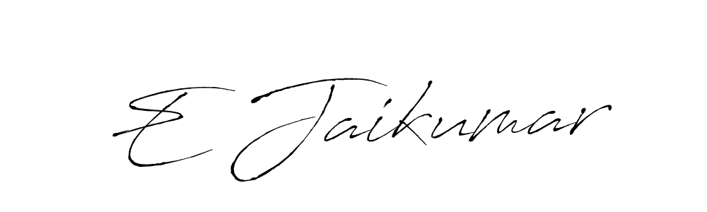 Similarly Antro_Vectra is the best handwritten signature design. Signature creator online .You can use it as an online autograph creator for name E Jaikumar. E Jaikumar signature style 6 images and pictures png