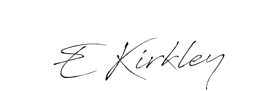 Once you've used our free online signature maker to create your best signature Antro_Vectra style, it's time to enjoy all of the benefits that E Kirkley name signing documents. E Kirkley signature style 6 images and pictures png