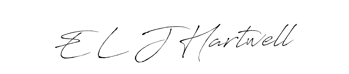 The best way (Antro_Vectra) to make a short signature is to pick only two or three words in your name. The name E L J Hartwell include a total of six letters. For converting this name. E L J Hartwell signature style 6 images and pictures png