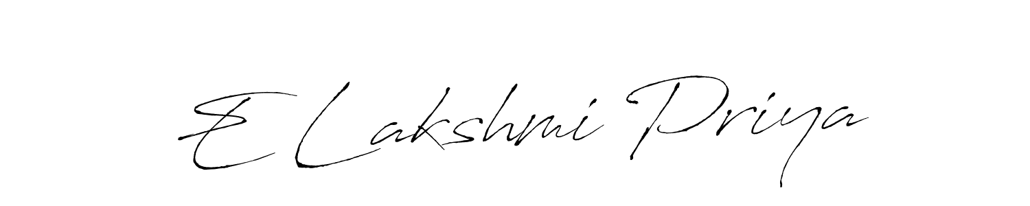 Once you've used our free online signature maker to create your best signature Antro_Vectra style, it's time to enjoy all of the benefits that E Lakshmi Priya name signing documents. E Lakshmi Priya signature style 6 images and pictures png