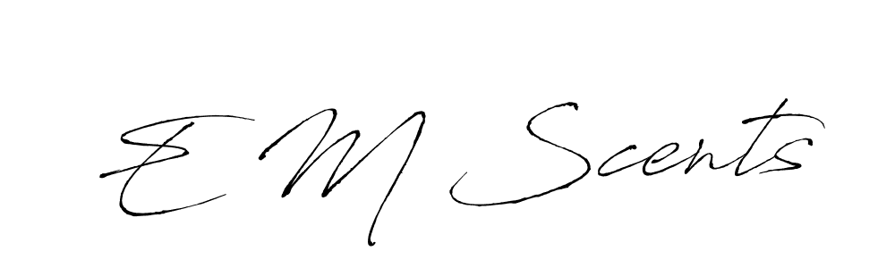 See photos of E M Scents official signature by Spectra . Check more albums & portfolios. Read reviews & check more about Antro_Vectra font. E M Scents signature style 6 images and pictures png