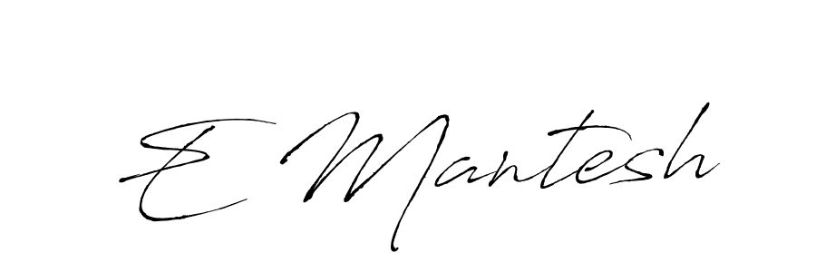 This is the best signature style for the E Mantesh name. Also you like these signature font (Antro_Vectra). Mix name signature. E Mantesh signature style 6 images and pictures png