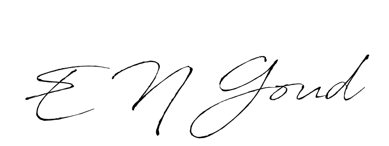 You can use this online signature creator to create a handwritten signature for the name E N Goud. This is the best online autograph maker. E N Goud signature style 6 images and pictures png