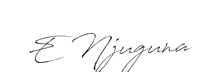 Best and Professional Signature Style for E Njuguna. Antro_Vectra Best Signature Style Collection. E Njuguna signature style 6 images and pictures png