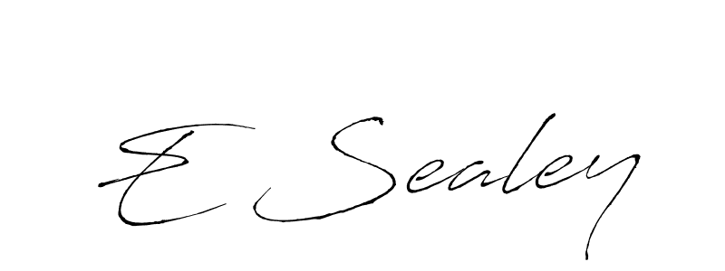 Once you've used our free online signature maker to create your best signature Antro_Vectra style, it's time to enjoy all of the benefits that E Sealey name signing documents. E Sealey signature style 6 images and pictures png