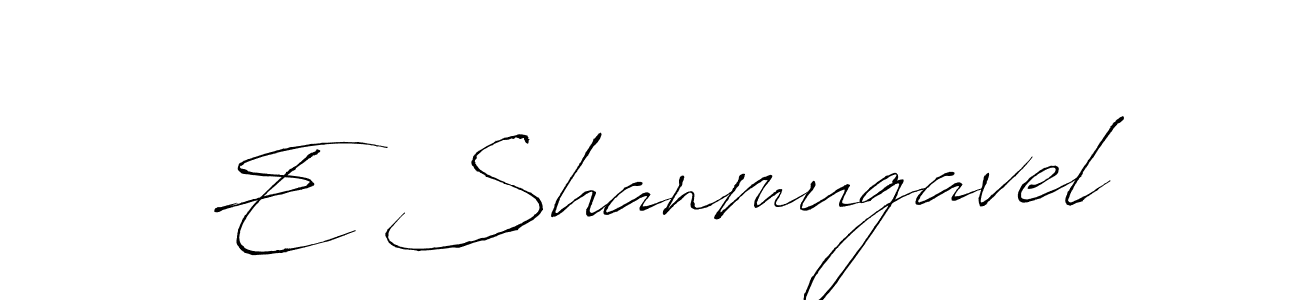 How to Draw E Shanmugavel signature style? Antro_Vectra is a latest design signature styles for name E Shanmugavel. E Shanmugavel signature style 6 images and pictures png
