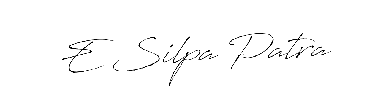 See photos of E Silpa Patra official signature by Spectra . Check more albums & portfolios. Read reviews & check more about Antro_Vectra font. E Silpa Patra signature style 6 images and pictures png