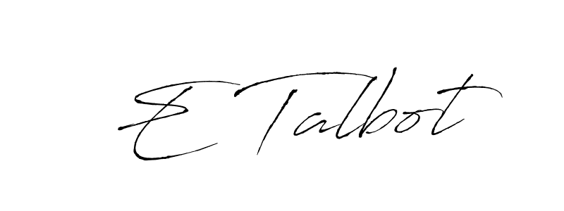Check out images of Autograph of E Talbot name. Actor E Talbot Signature Style. Antro_Vectra is a professional sign style online. E Talbot signature style 6 images and pictures png