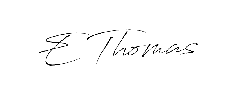 How to Draw E Thomas signature style? Antro_Vectra is a latest design signature styles for name E Thomas. E Thomas signature style 6 images and pictures png