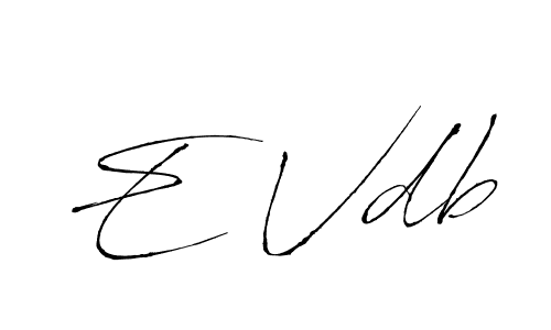 You can use this online signature creator to create a handwritten signature for the name E Vdb. This is the best online autograph maker. E Vdb signature style 6 images and pictures png