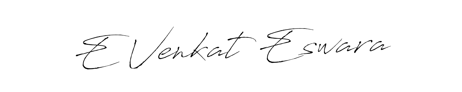 Also we have E Venkat Eswara name is the best signature style. Create professional handwritten signature collection using Antro_Vectra autograph style. E Venkat Eswara signature style 6 images and pictures png