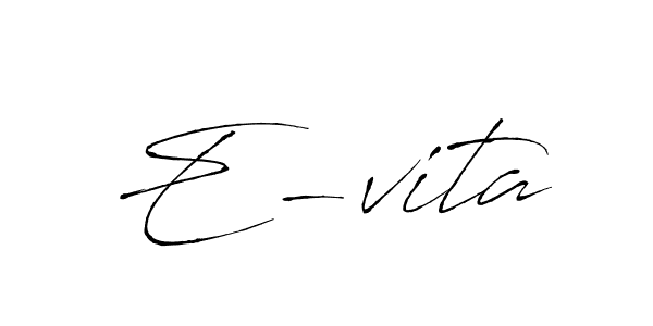 if you are searching for the best signature style for your name E-vita. so please give up your signature search. here we have designed multiple signature styles  using Antro_Vectra. E-vita signature style 6 images and pictures png