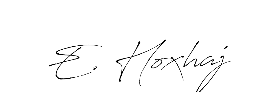 How to Draw E. Hoxhaj signature style? Antro_Vectra is a latest design signature styles for name E. Hoxhaj. E. Hoxhaj signature style 6 images and pictures png