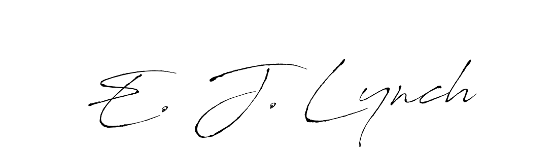 Also You can easily find your signature by using the search form. We will create E. J. Lynch name handwritten signature images for you free of cost using Antro_Vectra sign style. E. J. Lynch signature style 6 images and pictures png