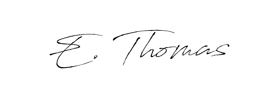 Make a short E. Thomas signature style. Manage your documents anywhere anytime using Antro_Vectra. Create and add eSignatures, submit forms, share and send files easily. E. Thomas signature style 6 images and pictures png