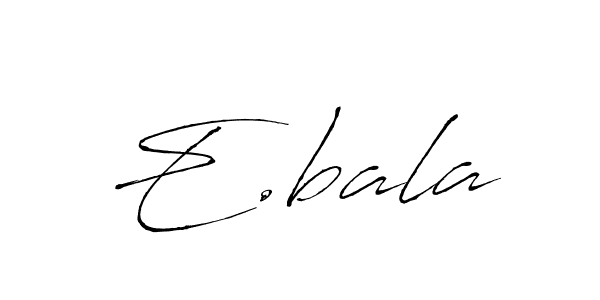 You can use this online signature creator to create a handwritten signature for the name E.bala. This is the best online autograph maker. E.bala signature style 6 images and pictures png