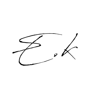 You can use this online signature creator to create a handwritten signature for the name E.k. This is the best online autograph maker. E.k signature style 6 images and pictures png