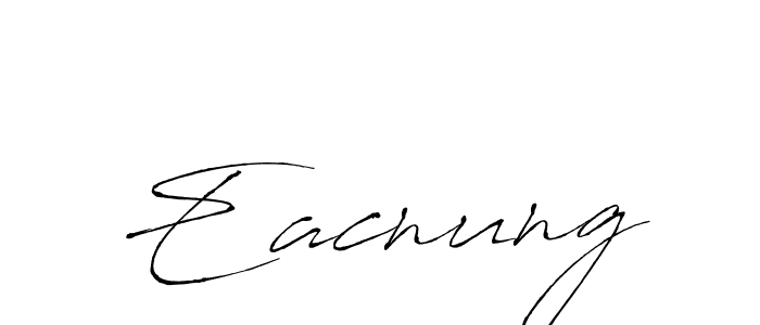 Design your own signature with our free online signature maker. With this signature software, you can create a handwritten (Antro_Vectra) signature for name Eacnung. Eacnung signature style 6 images and pictures png