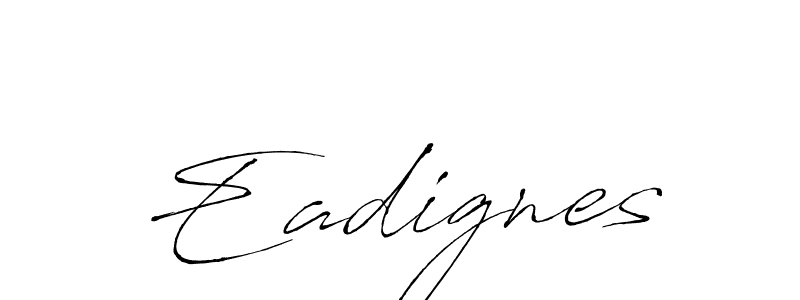 if you are searching for the best signature style for your name Eadignes. so please give up your signature search. here we have designed multiple signature styles  using Antro_Vectra. Eadignes signature style 6 images and pictures png