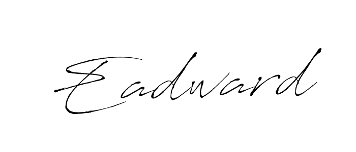 How to make Eadward signature? Antro_Vectra is a professional autograph style. Create handwritten signature for Eadward name. Eadward signature style 6 images and pictures png