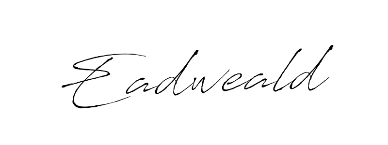 Eadweald stylish signature style. Best Handwritten Sign (Antro_Vectra) for my name. Handwritten Signature Collection Ideas for my name Eadweald. Eadweald signature style 6 images and pictures png