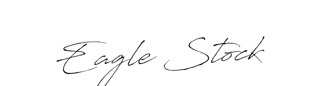 How to make Eagle Stock signature? Antro_Vectra is a professional autograph style. Create handwritten signature for Eagle Stock name. Eagle Stock signature style 6 images and pictures png