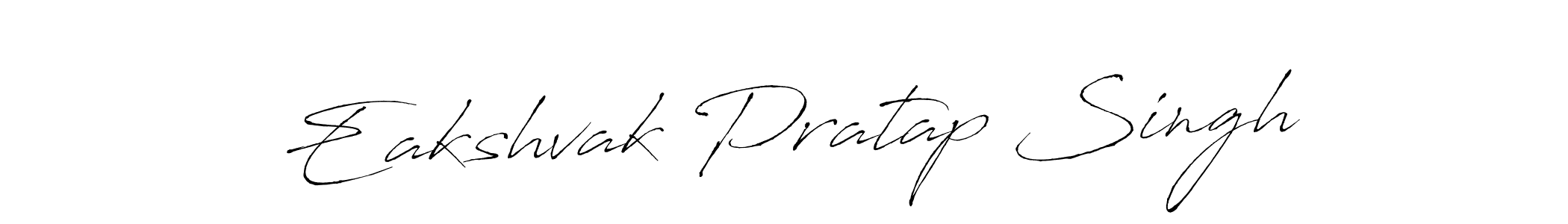 Antro_Vectra is a professional signature style that is perfect for those who want to add a touch of class to their signature. It is also a great choice for those who want to make their signature more unique. Get Eakshvak Pratap Singh name to fancy signature for free. Eakshvak Pratap Singh signature style 6 images and pictures png