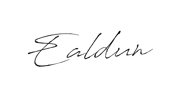 Create a beautiful signature design for name Ealdun. With this signature (Antro_Vectra) fonts, you can make a handwritten signature for free. Ealdun signature style 6 images and pictures png
