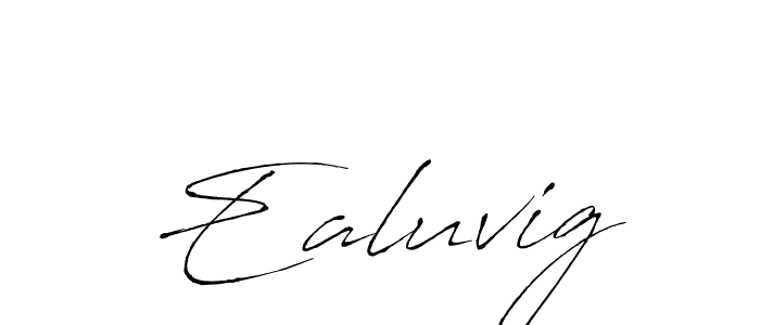 Design your own signature with our free online signature maker. With this signature software, you can create a handwritten (Antro_Vectra) signature for name Ealuvig. Ealuvig signature style 6 images and pictures png