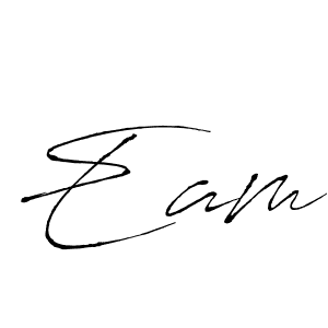 How to make Eam signature? Antro_Vectra is a professional autograph style. Create handwritten signature for Eam name. Eam signature style 6 images and pictures png
