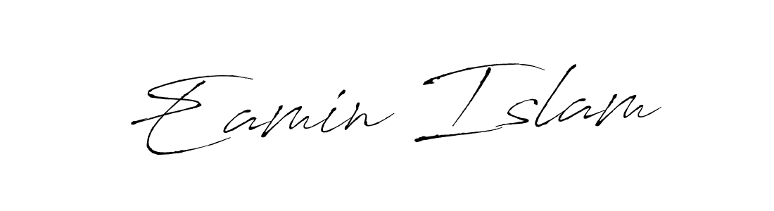 Similarly Antro_Vectra is the best handwritten signature design. Signature creator online .You can use it as an online autograph creator for name Eamin Islam. Eamin Islam signature style 6 images and pictures png