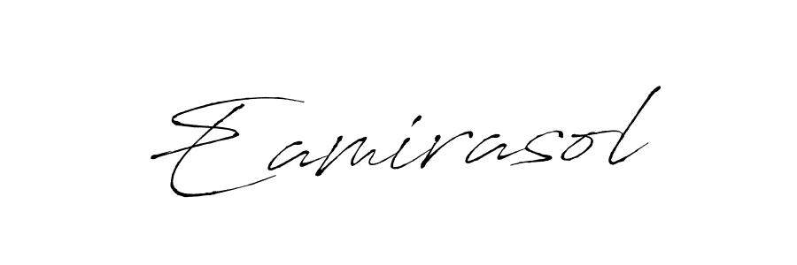 Also we have Eamirasol name is the best signature style. Create professional handwritten signature collection using Antro_Vectra autograph style. Eamirasol signature style 6 images and pictures png