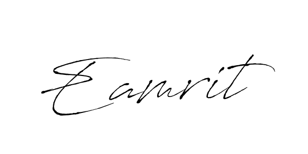 You should practise on your own different ways (Antro_Vectra) to write your name (Eamrit) in signature. don't let someone else do it for you. Eamrit signature style 6 images and pictures png