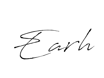 Use a signature maker to create a handwritten signature online. With this signature software, you can design (Antro_Vectra) your own signature for name Earh. Earh signature style 6 images and pictures png