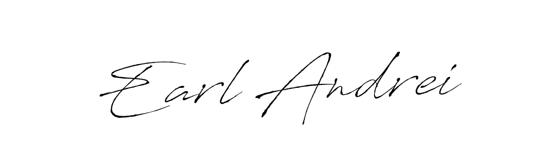 You should practise on your own different ways (Antro_Vectra) to write your name (Earl Andrei) in signature. don't let someone else do it for you. Earl Andrei signature style 6 images and pictures png